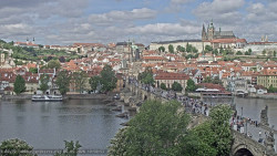 Pražský hrad, Karlův most, Vltava