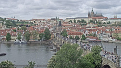 Pražský hrad, Karlův most, Vltava
