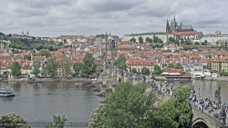 Pražský hrad, Karlův most, Vltava