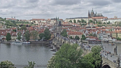 Pražský hrad, Karlův most, Vltava
