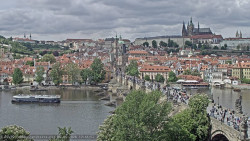 Pražský hrad, Karlův most, Vltava