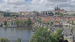 Pražský hrad, Karlův most, Vltava