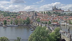 Pražský hrad, Karlův most, Vltava