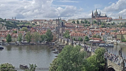 Pražský hrad, Karlův most, Vltava
