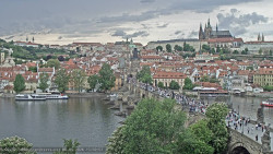 Pražský hrad, Karlův most, Vltava