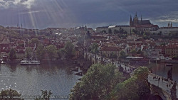 Pražský hrad, Karlův most, Vltava