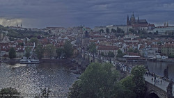 Pražský hrad, Karlův most, Vltava