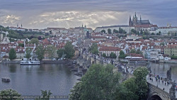 Pražský hrad, Karlův most, Vltava