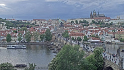 Pražský hrad, Karlův most, Vltava