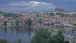 Pražský hrad, Karlův most, Vltava