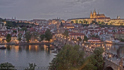 Pražský hrad, Karlův most, Vltava