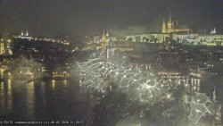 Pražský hrad, Karlův most, Vltava