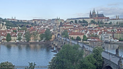 Pražský hrad, Karlův most, Vltava