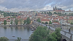 Pražský hrad, Karlův most, Vltava