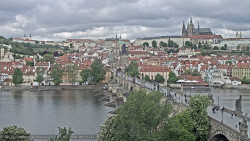 Pražský hrad, Karlův most, Vltava