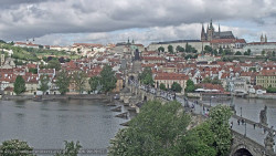 Pražský hrad, Karlův most, Vltava