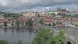 Pražský hrad, Karlův most, Vltava