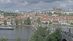 Pražský hrad, Karlův most, Vltava