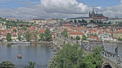 Pražský hrad, Karlův most, Vltava