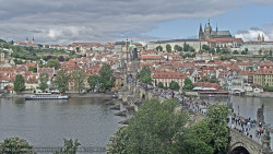 Pražský hrad, Karlův most, Vltava