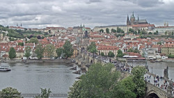 Pražský hrad, Karlův most, Vltava