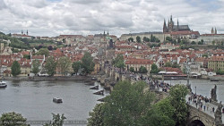 Pražský hrad, Karlův most, Vltava