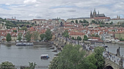 Pražský hrad, Karlův most, Vltava