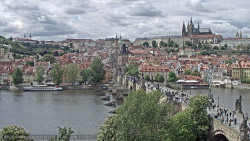 Pražský hrad, Karlův most, Vltava