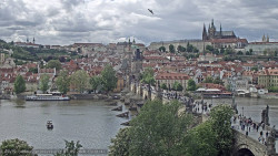 Pražský hrad, Karlův most, Vltava