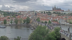 Pražský hrad, Karlův most, Vltava