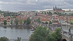 Pražský hrad, Karlův most, Vltava