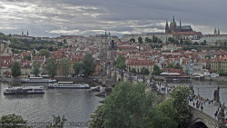 Pražský hrad, Karlův most, Vltava