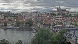 Pražský hrad, Karlův most, Vltava