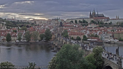 Pražský hrad, Karlův most, Vltava
