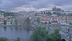 Pražský hrad, Karlův most, Vltava