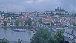 Pražský hrad, Karlův most, Vltava