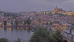 Pražský hrad, Karlův most, Vltava