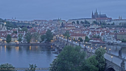 Pražský hrad, Karlův most, Vltava