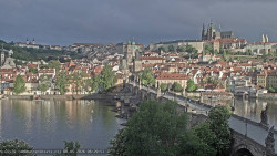 Pražský hrad, Karlův most, Vltava