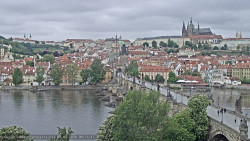 Pražský hrad, Karlův most, Vltava
