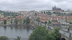 Pražský hrad, Karlův most, Vltava