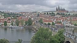 Pražský hrad, Karlův most, Vltava
