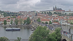 Pražský hrad, Karlův most, Vltava