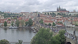 Pražský hrad, Karlův most, Vltava