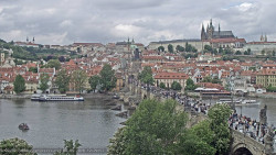 Pražský hrad, Karlův most, Vltava