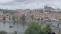Pražský hrad, Karlův most, Vltava