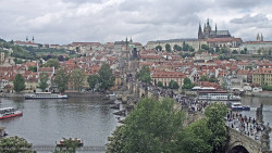 Pražský hrad, Karlův most, Vltava