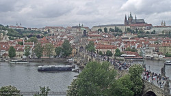 Pražský hrad, Karlův most, Vltava