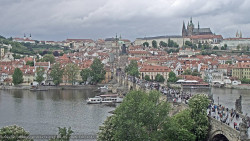 Pražský hrad, Karlův most, Vltava