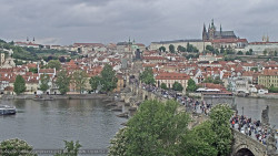 Pražský hrad, Karlův most, Vltava